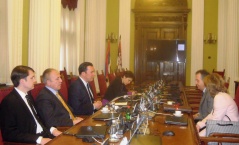 1.mart 2013.godine Članovi PGP sa Španijom i ambasador Španije u Srbiji 